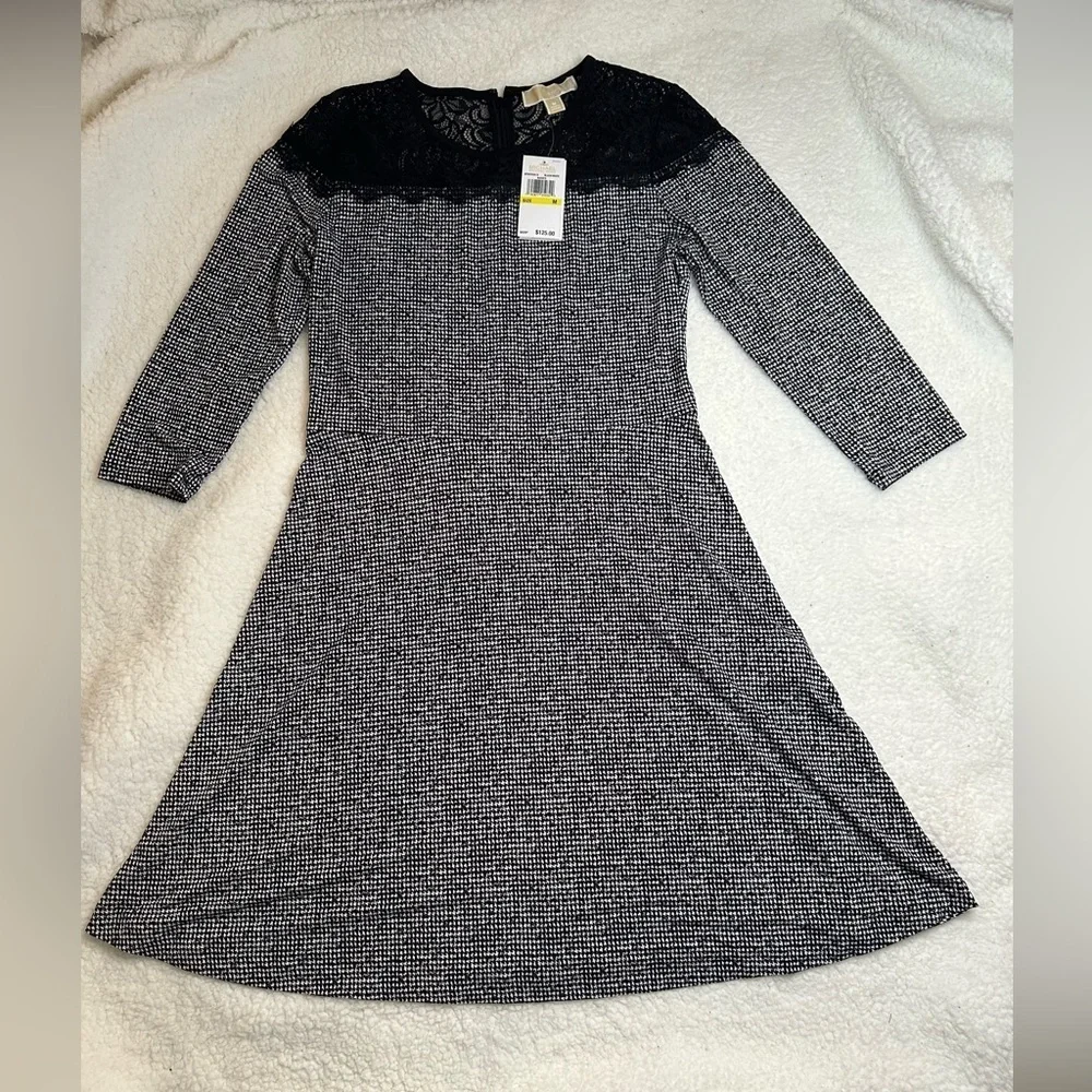 Michael Kors Womens Tweed Mini Dress size Medium